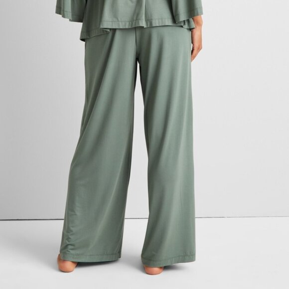 NWT  S   State of Day Women's 1 Piece. Fluid-Knit Pajama , - Organic Green - Picture 2 of 3